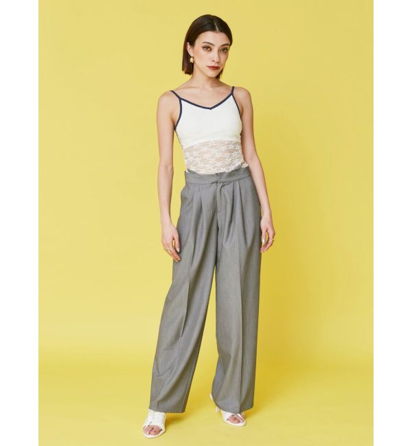 EVRIS「ウエストチェーンワイドパンツ」|その他|