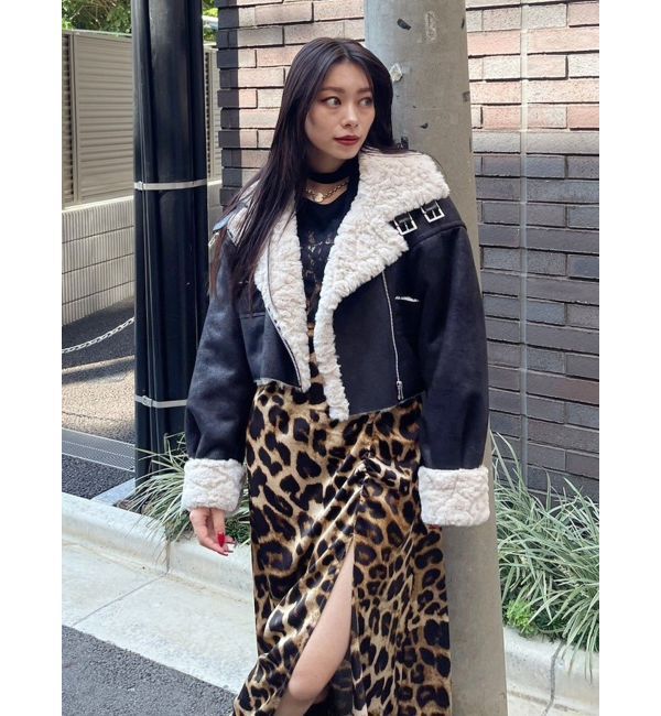 EVRIS「チョーカーリボン付リブトップス」|Tシャツ・カットソー|