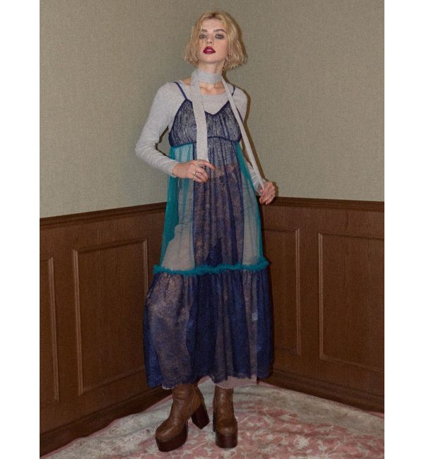 EVRIS「チョーカーリボン付リブトップス」|Tシャツ・カットソー|