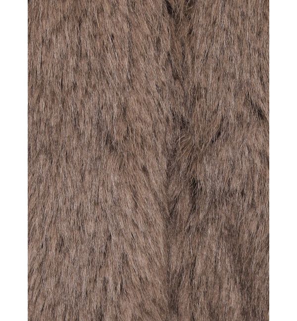 EVRIS「フェイクファーフーディコート」|その他|