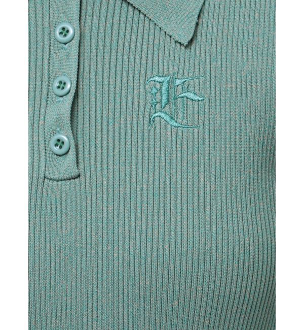 EVRIS「ロゴリブニットボディースーツ」|ニット・セーター|