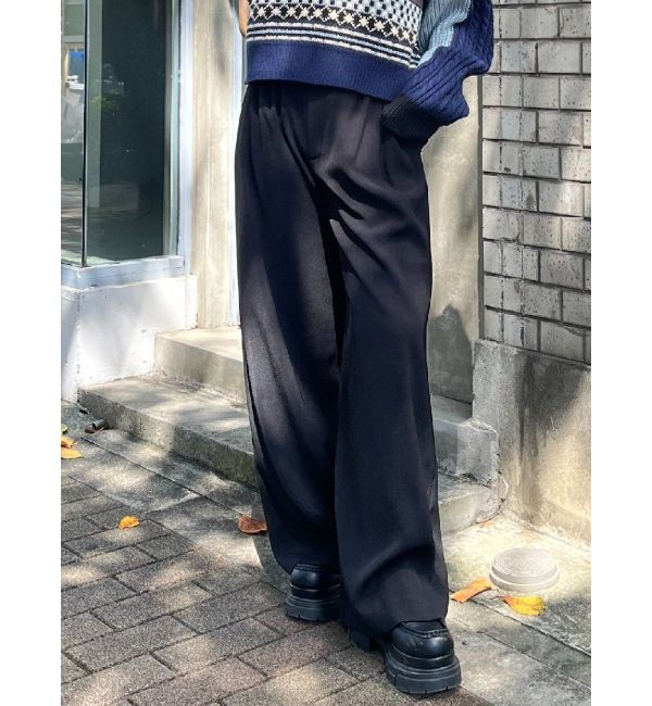 EVRIS「ハイウエストワイドパンツ」|その他|