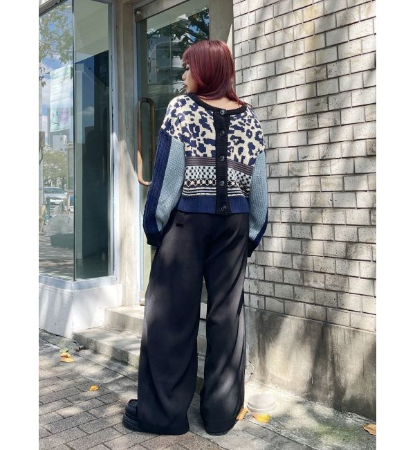 EVRIS「ハイウエストワイドパンツ」|その他|