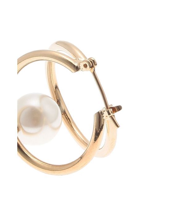 EVRIS「PEARL HOOP ピアス」|ピアス|