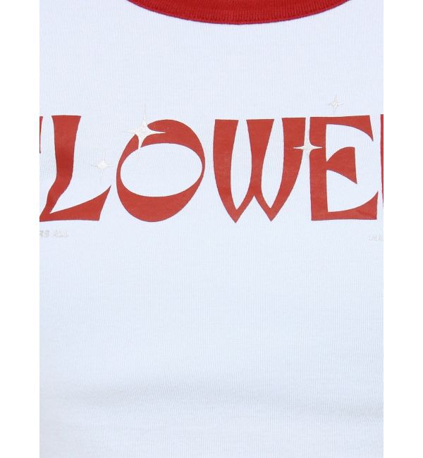 EVRIS「FLOWERストラップクロップドＴシャツ」|Tシャツ・カットソー|