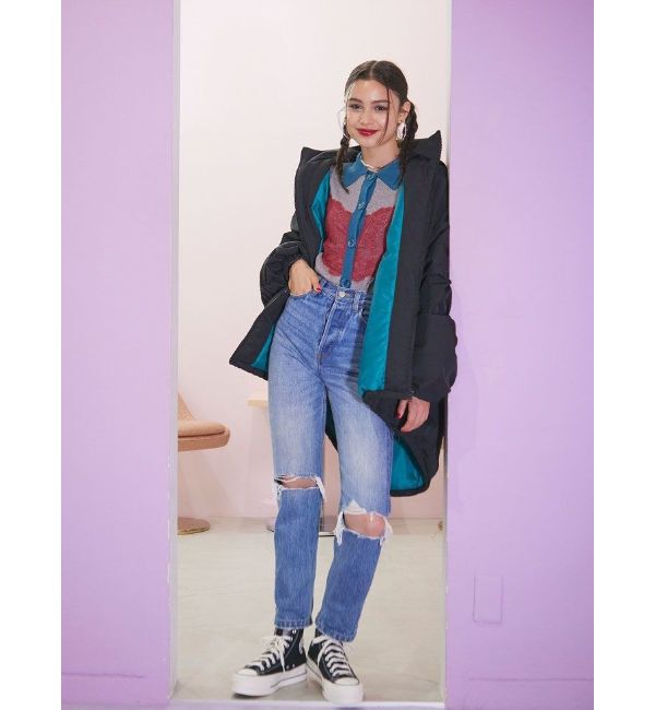 jouetie「ルーズパッファーコート」|その他|