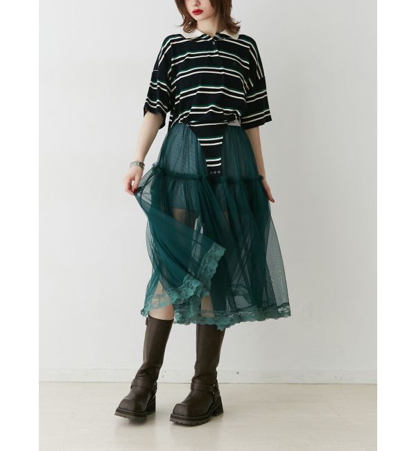 jouetie「レイヤードチュールスカート」|スカート|