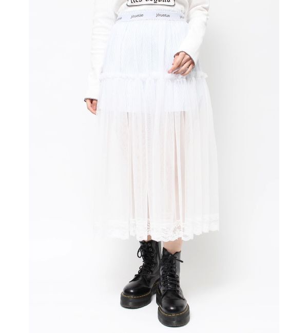 jouetie「レイヤードチュールスカート」|スカート|