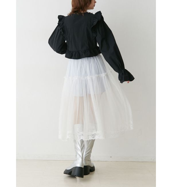 jouetie「レイヤードチュールスカート」|スカート|