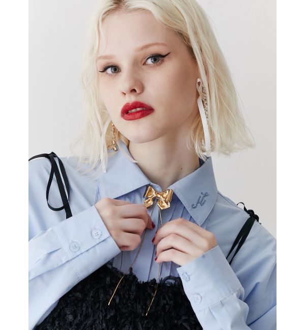 jouetie「リボンモチーフタイネックレス」|ネックレス|