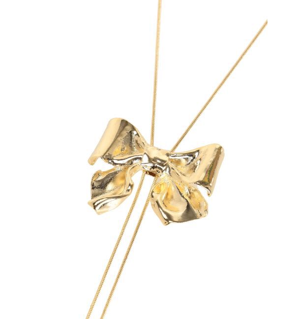 jouetie「リボンモチーフタイネックレス」|ネックレス|