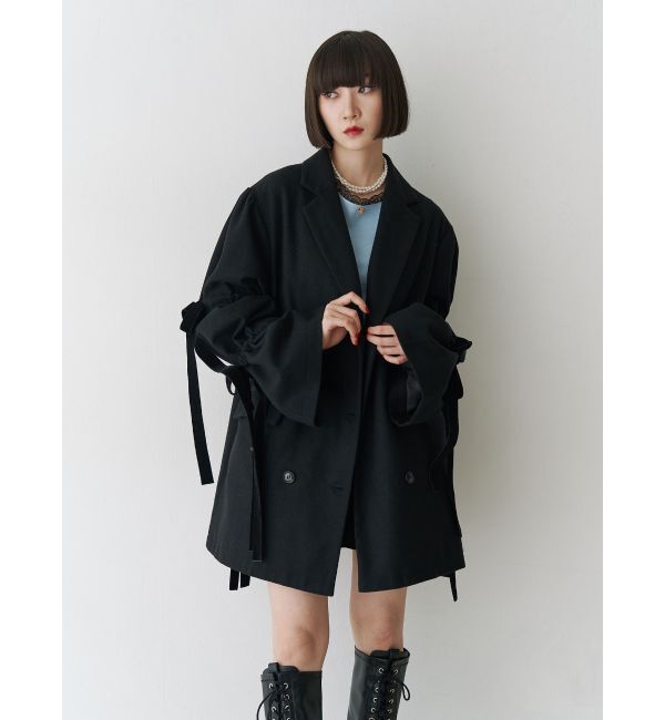 jouetie「BIGリボンジャケットコート」|その他|