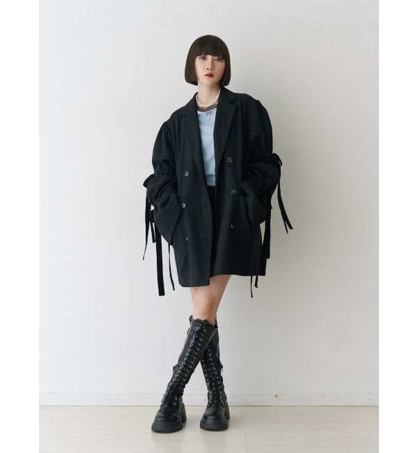 jouetie「BIGリボンジャケットコート」|その他|
