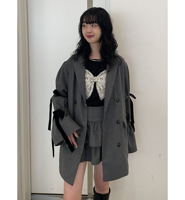 jouetie「BIGリボンジャケットコート」|その他|