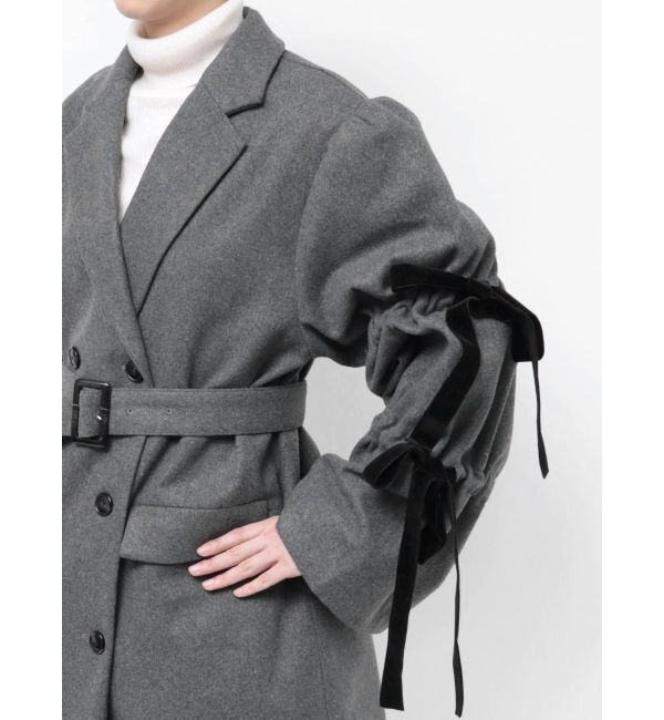 jouetie「BIGリボンジャケットコート」|その他|