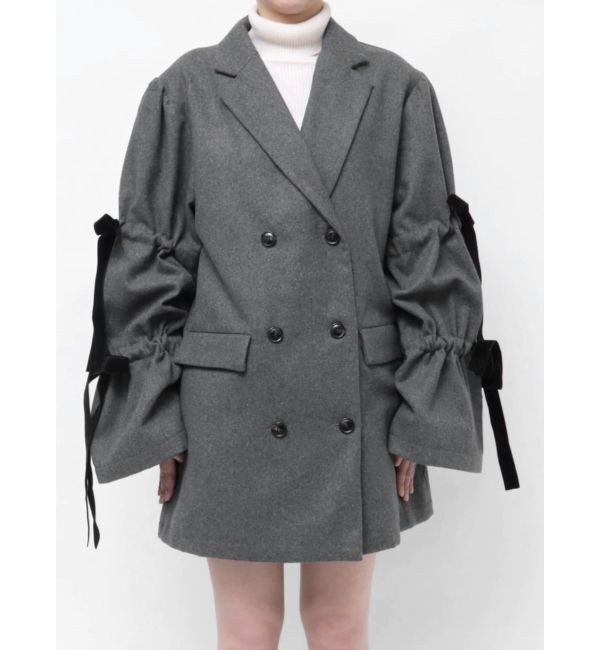 jouetie「BIGリボンジャケットコート」|その他|