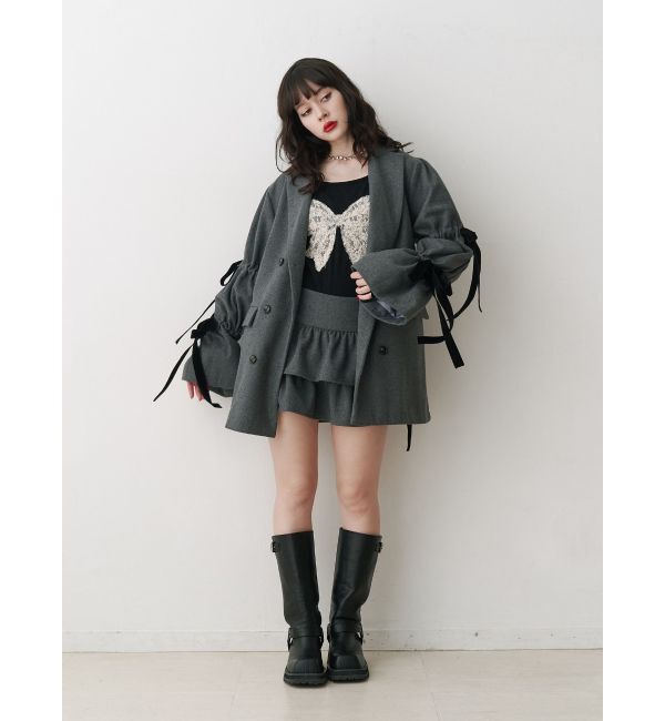 jouetie「BIGリボンジャケットコート」|その他|