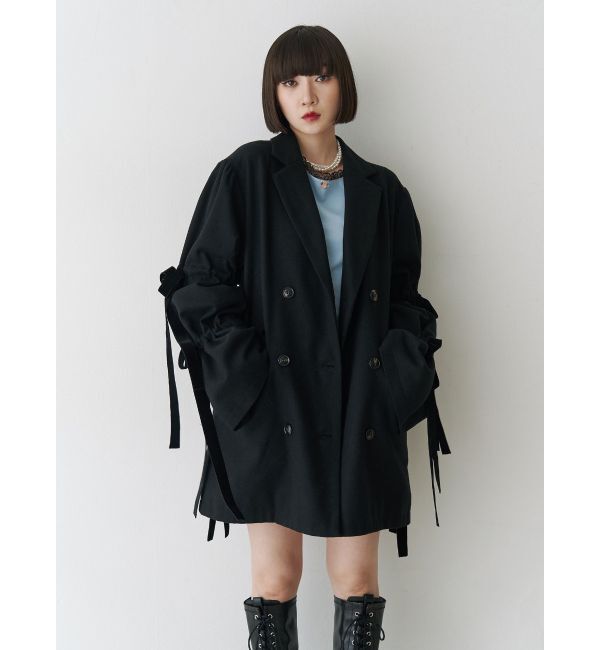 jouetie「BIGリボンジャケットコート」|その他|