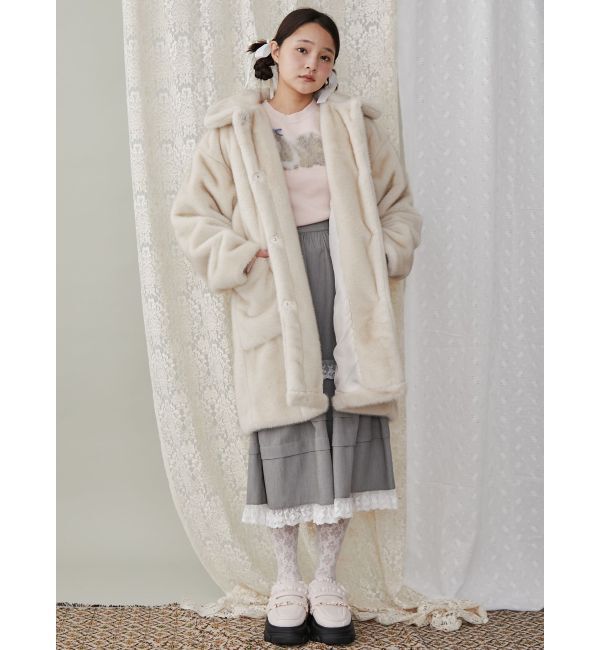 merry jenny「cuddlyフェイクファーコート」|その他|