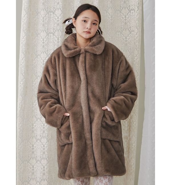 merry jenny「cuddlyフェイクファーコート」|その他|