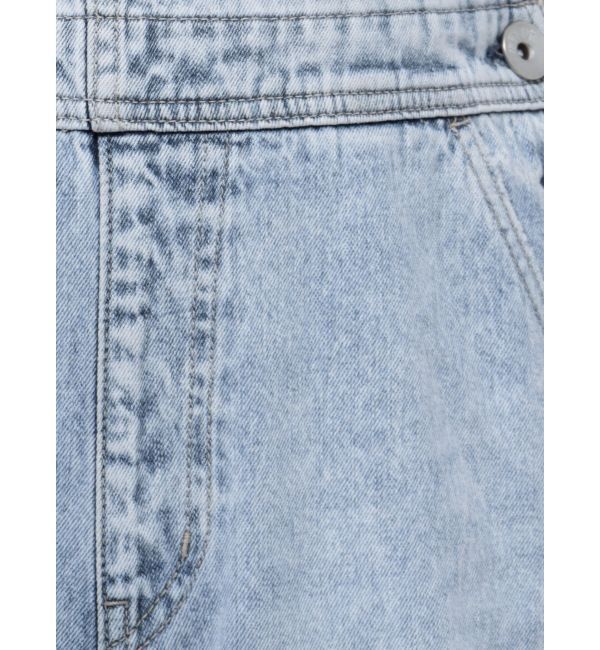 GYDA「ダメージLOOSE デニムサロペット」|オールインワン|