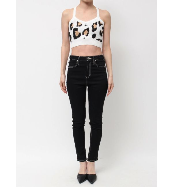 GYDA「Gydaレオパードビスチェ」|キャミソール|