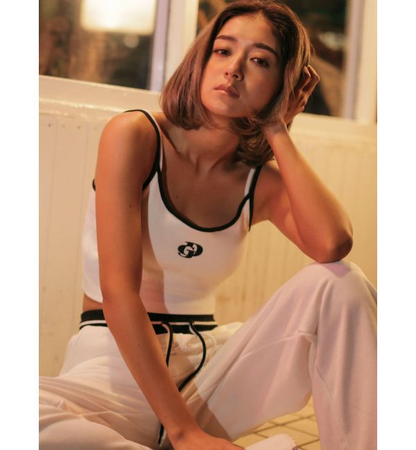 GYDA「GD バイカラーキャミソール」|キャミソール|