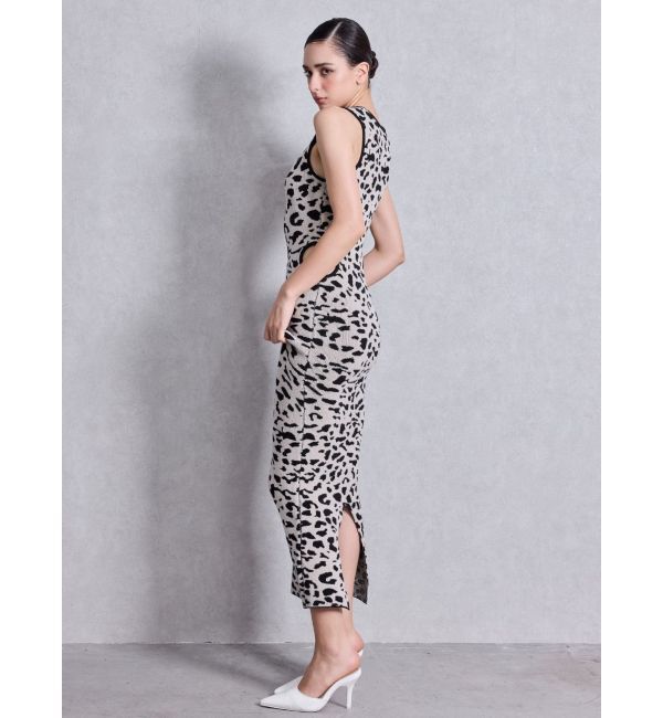 GYDA「SIDE OPENロングニットワンピース」|ワンピース|