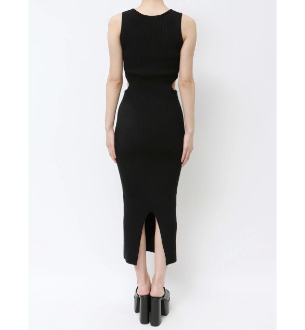 GYDA「SIDE OPENロングニットワンピース」|ワンピース|