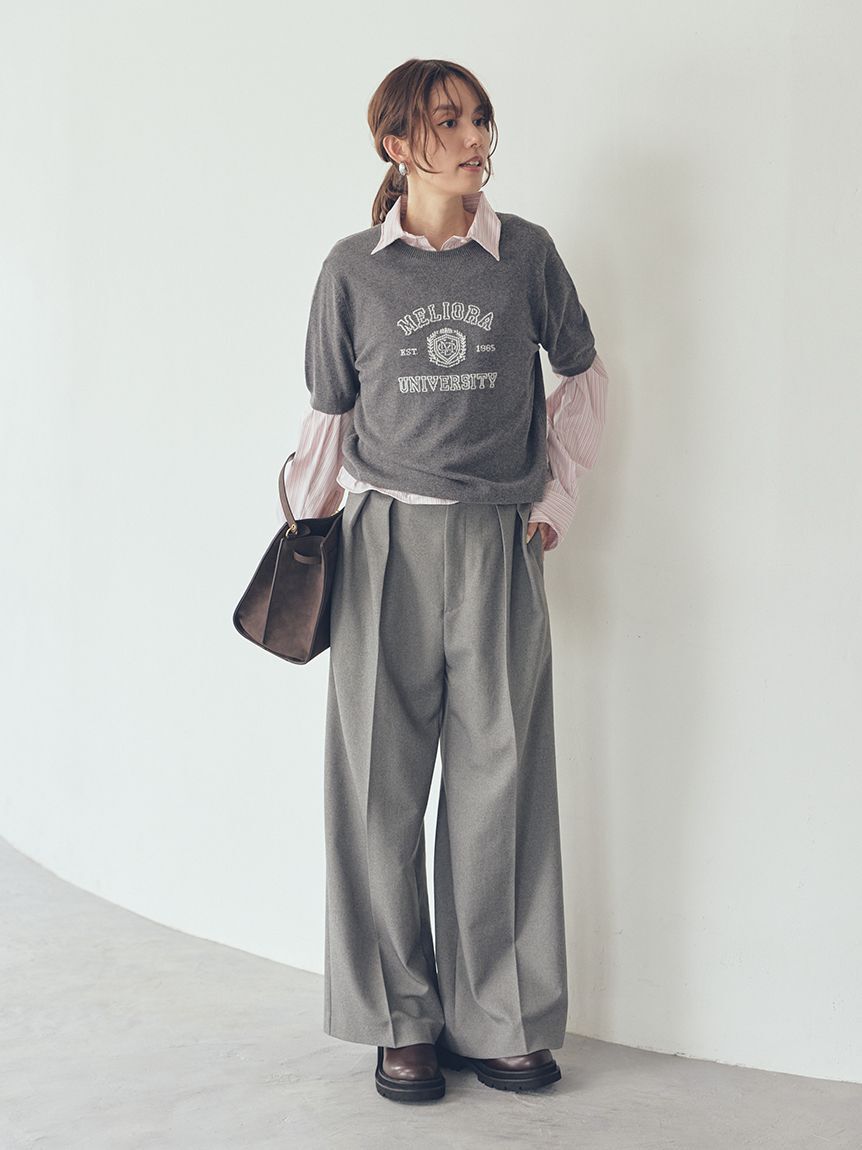 Mila Owen「ワイヤーショートシャツ」|シャツ・ブラウス|