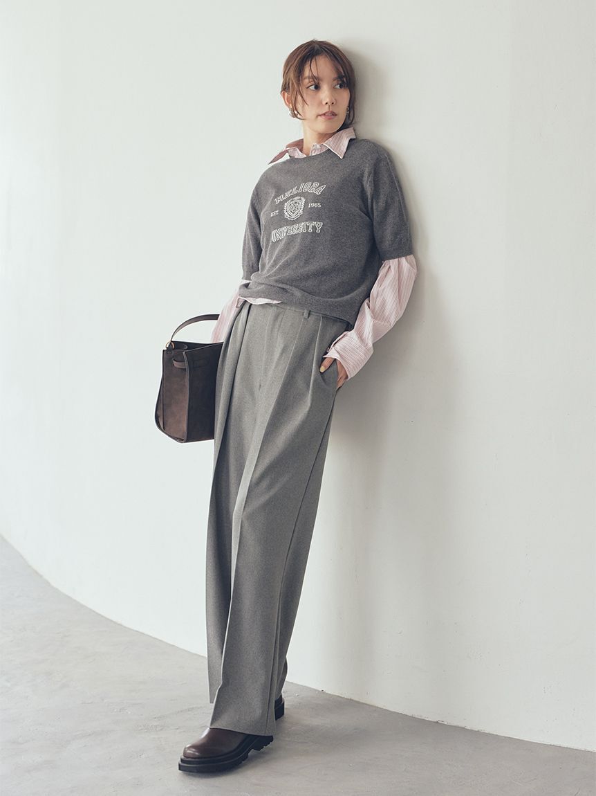 Mila Owen「ワイヤーショートシャツ」|シャツ・ブラウス|