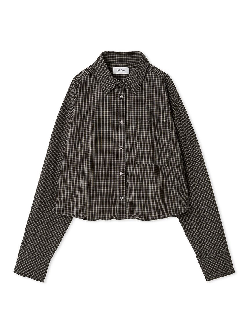 Mila Owen「ワイヤーショートシャツ」|シャツ・ブラウス|