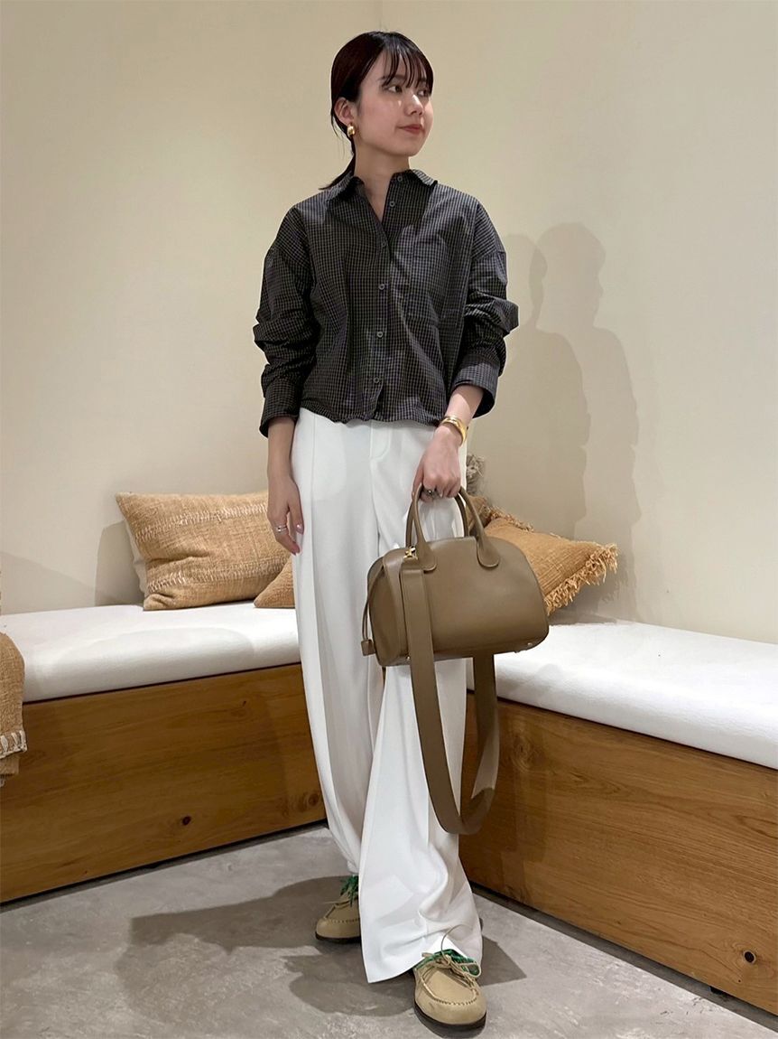 Mila Owen「ワイヤーショートシャツ」|シャツ・ブラウス|