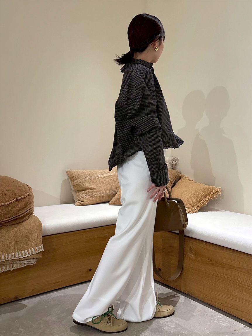 Mila Owen「ワイヤーショートシャツ」|シャツ・ブラウス|