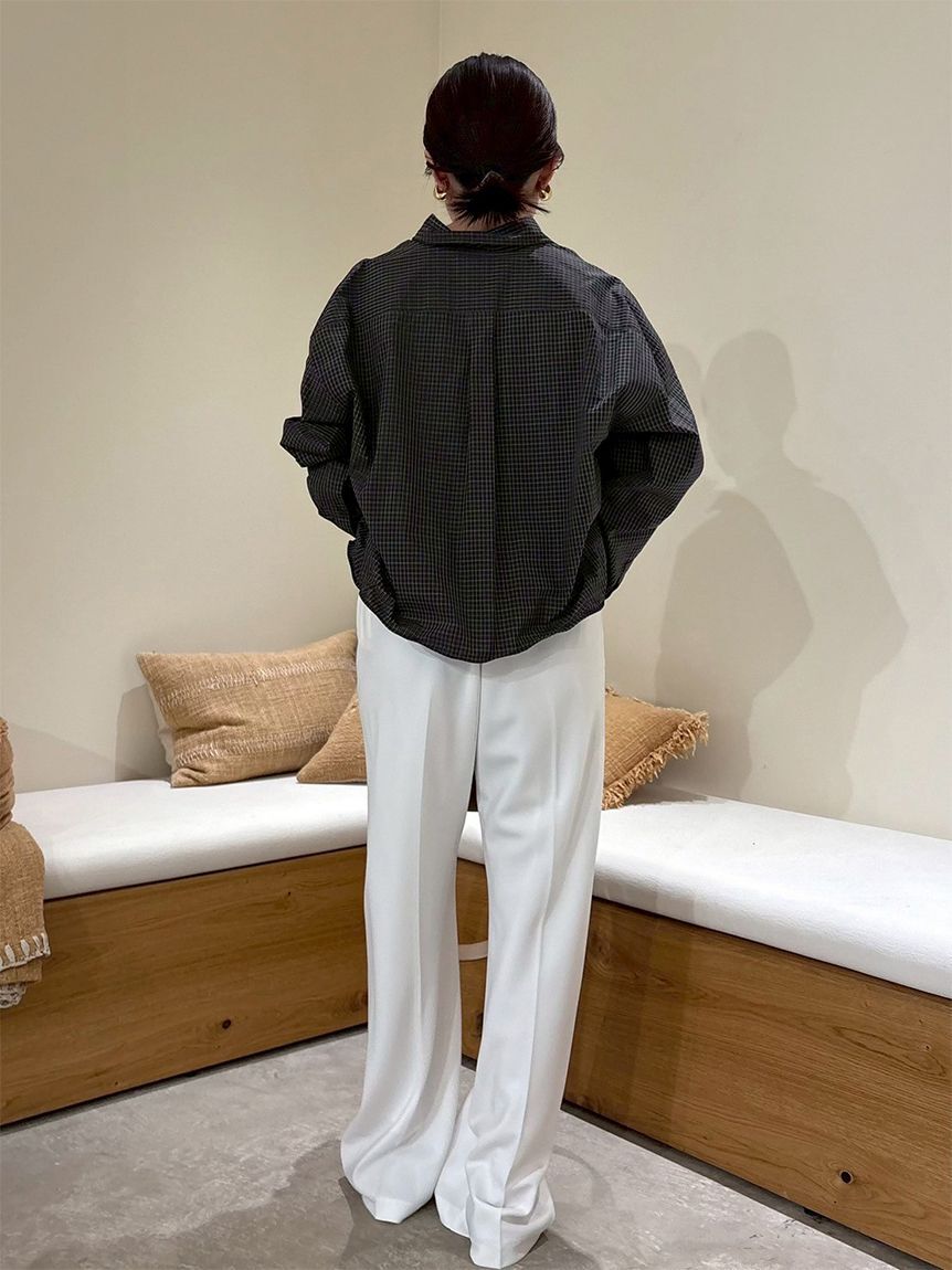 Mila Owen「ワイヤーショートシャツ」|シャツ・ブラウス|