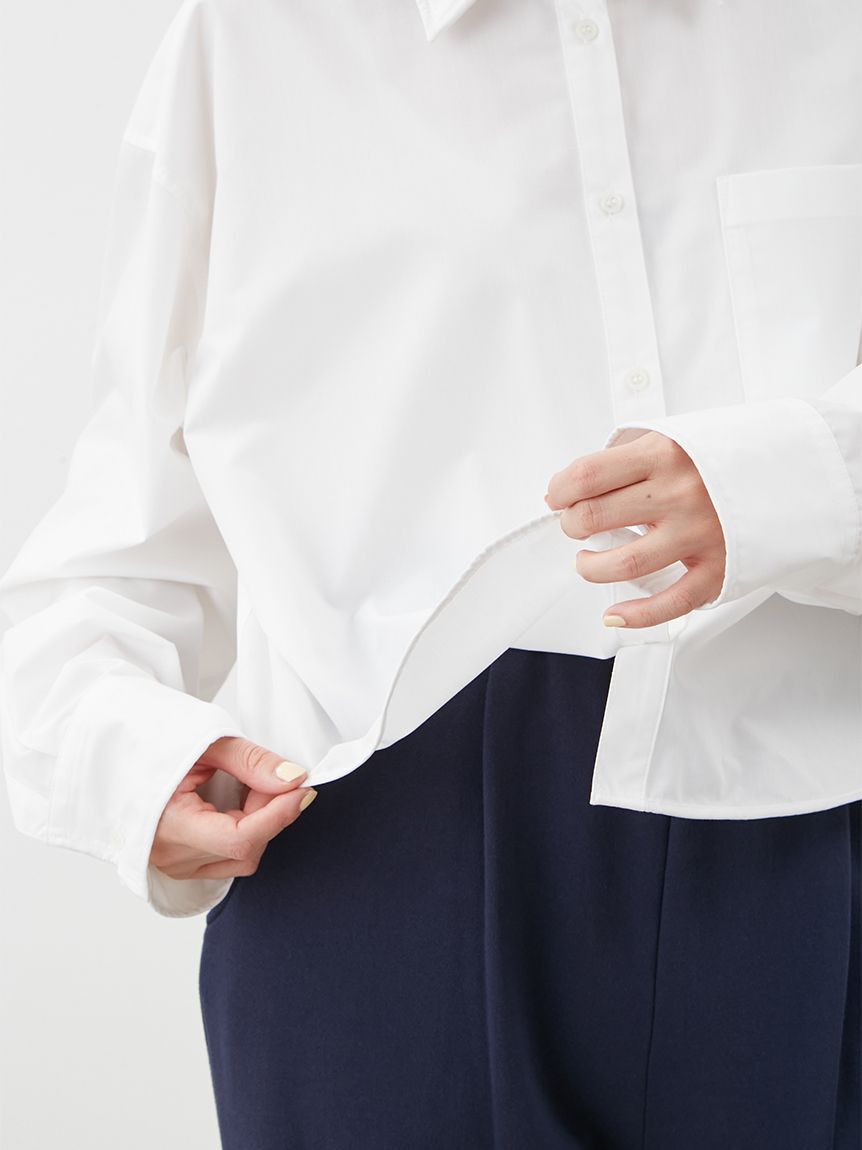 Mila Owen「ワイヤーショートシャツ」|シャツ・ブラウス|