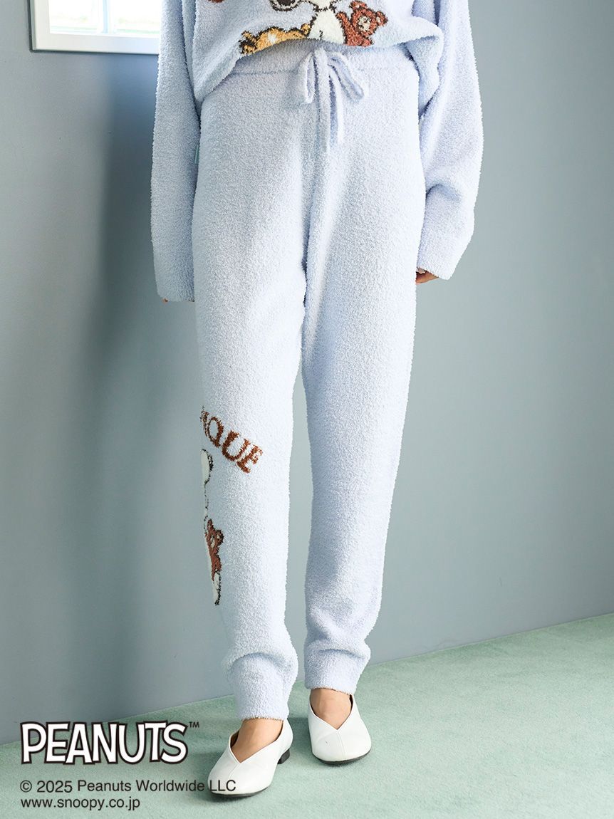 PEANUTS オリジナルアート ジャガードプルオーバー＆ロングパンツセット ジェラートピケ gelato pique 【PEANUTS】【ONLINE限定】オリジナル