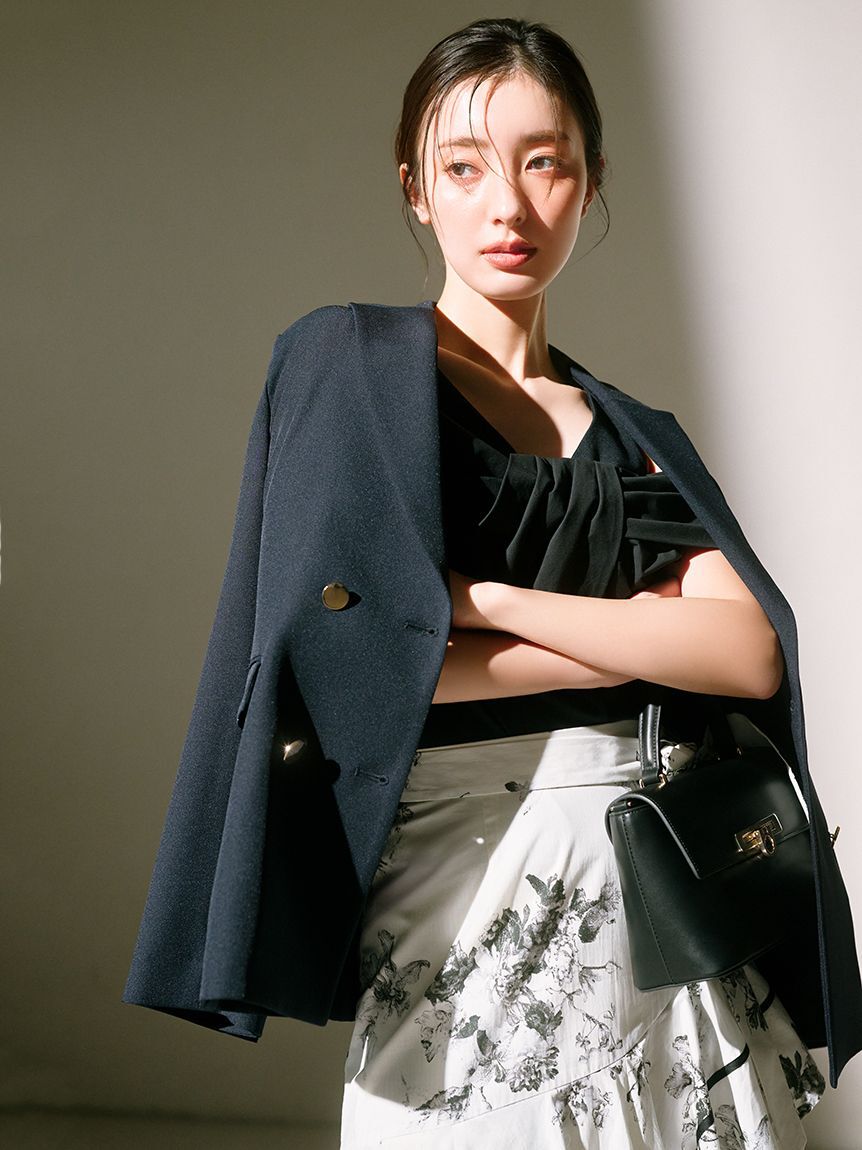 SNIDEL「リボンディテールカットプルオーバー」|Tシャツ・カットソー|