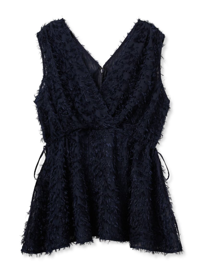 FRAY I.D「ペプラムフリンジトップス」|シャツ・ブラウス|