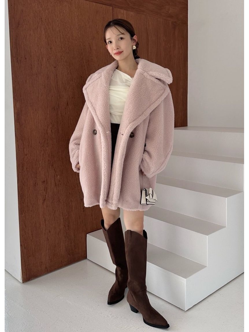 FRAY I.D デコルテタックフロッキーチュールトップス セール】デコルテタックフロッキーチュールトップス（Tシャツ