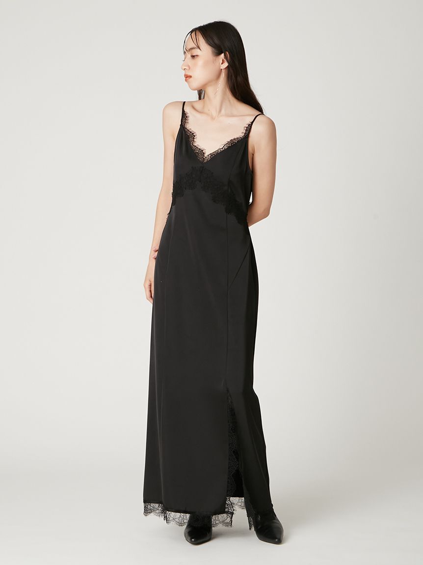 限定カラー】レーストリムキャミワンピース（FRAY I.D）｜ルミネの