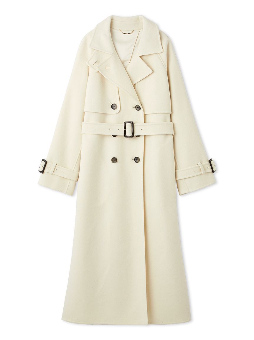 ウール混ロングトレンチコート（CELFORD）｜ルミネのファッション通販