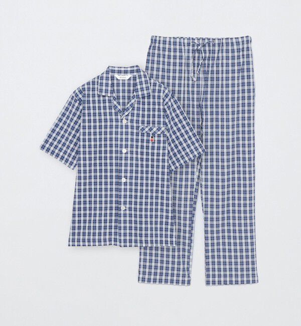 MACKINTOSH PHILOSOPHY「サッカーチェック　パジャマ」|その他|ネイビー