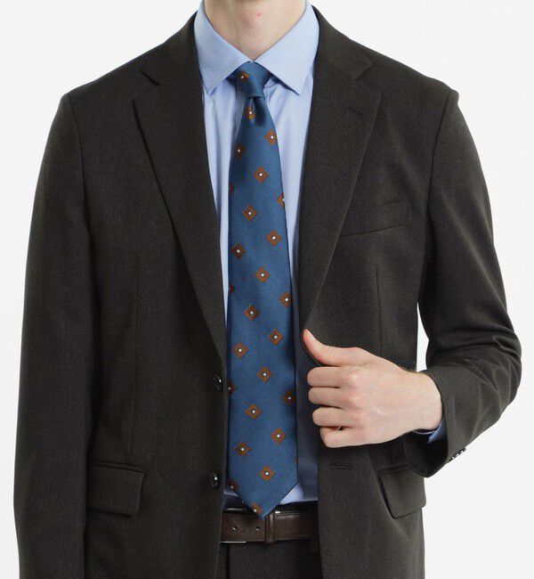 MACKINTOSH PHILOSOPHY「ダイヤモンド小紋 レギュラータイ」|ネクタイ・蝶ネクタイ|