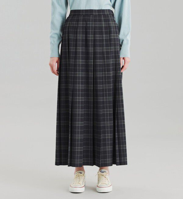 MACKINTOSH PHILOSOPHY「GREY LABEL プリーツチェックスカート」|スカート|