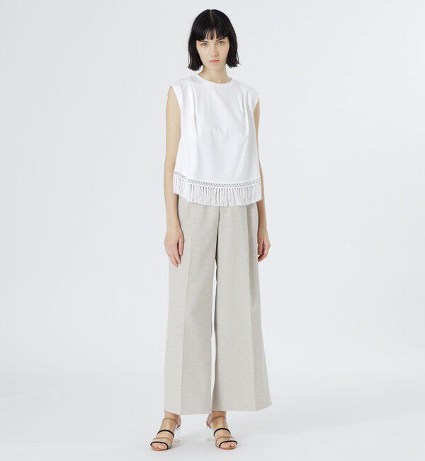  「フリンジタンクトップ」|Tシャツ・カットソー|