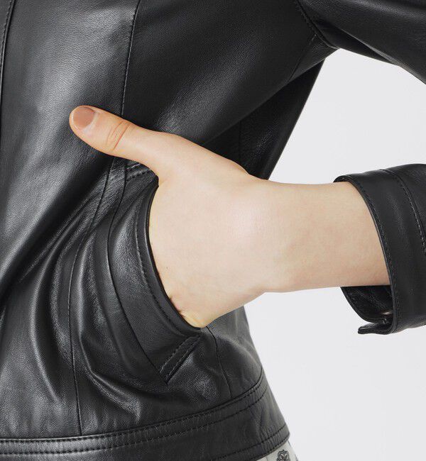  「レザーナビゲータージャケット」|ブルゾン・スタジャン|