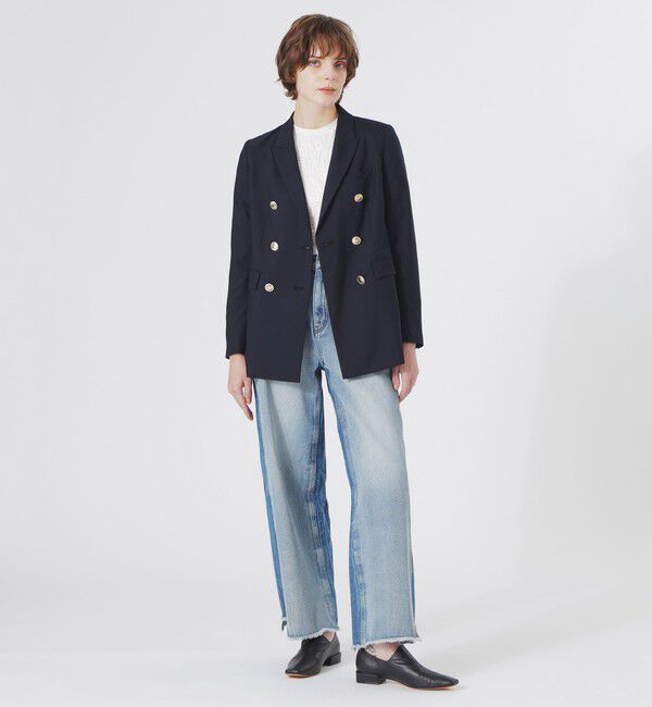  「ダブルブレストブレザー」|テーラードジャケット|