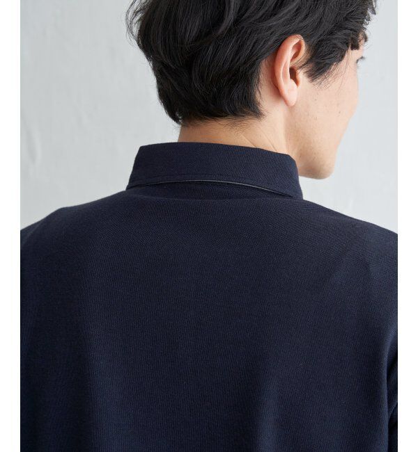 ikka「ブロックス鹿の子切り替えポロシャツ」|その他|