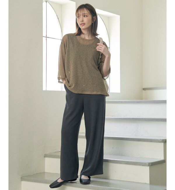 ikka「イージーワイドパンツ」|その他|